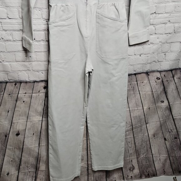 LF Markey Utility Jumpsuit Light Gray Size 10 GUC - Picture 3 of 10